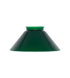 Karlskrona Lampfabrik Lampskärmar I Glas|Skomakarskärm d150 (f60/Grön)