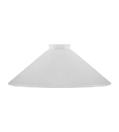Karlskrona Lampfabrik Lampskärmar I Glas|Skomakarskärm d250 (f60/Vit)