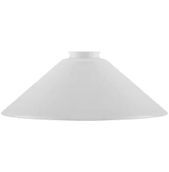 Karlskrona Lampfabrik Lampskärmar I Glas|Skomakarskärm d300 (f60/Vit)