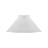 Karlskrona Lampfabrik Lampskärmar I Glas|Skomakarskärm d150 (f60/Vit)
