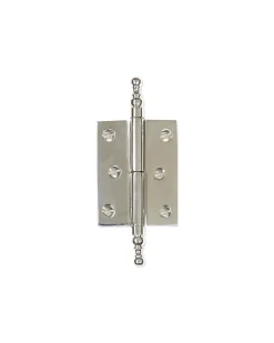 The deko style Gångjärn För Skåp|Gångjärn För Köksluckor|Skåpgångjärn - Knopp nickel 92 x 39 mm