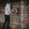 BJAB Bergslagernas Järnvaruab Inredning I Smide|Vedklyvare|Stikkan - Vedspäntare i gjutjärn