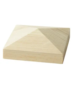 Nordingrå Trä AB Stolphattar|Stolphattar|Stolphatt - Stolplock 120 x 120 mm