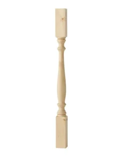 Nordingrå Trä AB Staketstolpar & Räckespelare|Pelare & Stolpar|Svarvad stolpe - Furu 900 x 65 mm