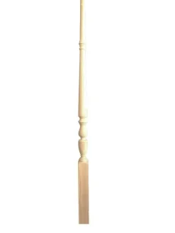 Nordingrå Trä AB Staketstolpar & Räckespelare|Pelare & Stolpar|Svarvad stolpe - Furu 910 x 43 mm