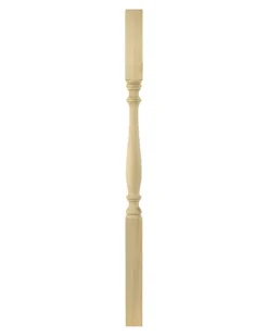 Nordingrå Trä AB Staketstolpar & Räckespelare|Pelare & Stolpar|Svarvad stolpe - Furu 1180 x 65 mm