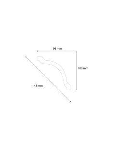 Classic Line Decor Taklister I Polyuretan|Taklister|Taklist - Classic N:o PCN-2038
