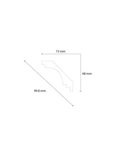 Classic Line Decor Taklister I Polyuretan|Taklister|Taklist - Classic N:o PCN-2045