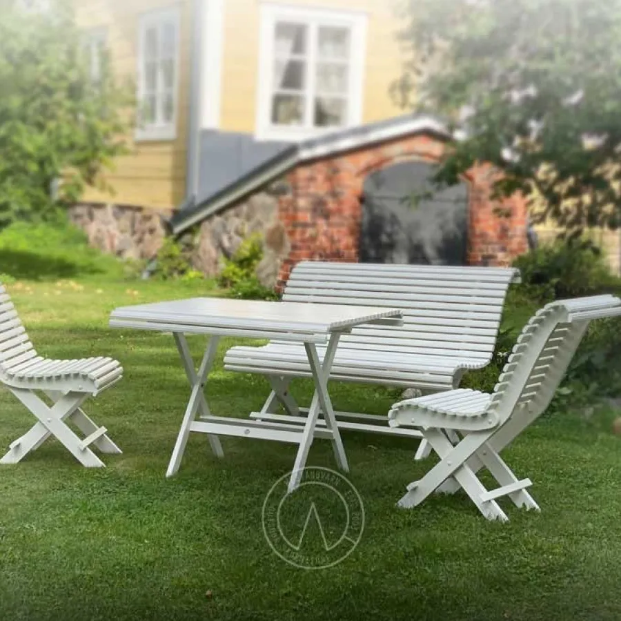 Westanqvarn Oy AB Trädgårdssoffor|Trädgårdssoffa Sundborn - Sekelskifte