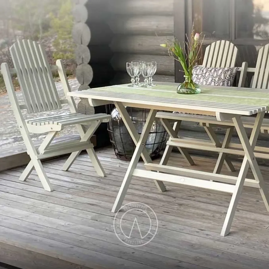 Westanqvarn Oy AB Trädgårdssoffor|Trädgårdssoffa - Veranda Soffa, hopfällbar, 147 cm