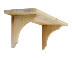 Nordingrå Trä AB Hatthyllor|Krokar|Trähylla - Kökshylla / Hatthylla furu, 80 cm