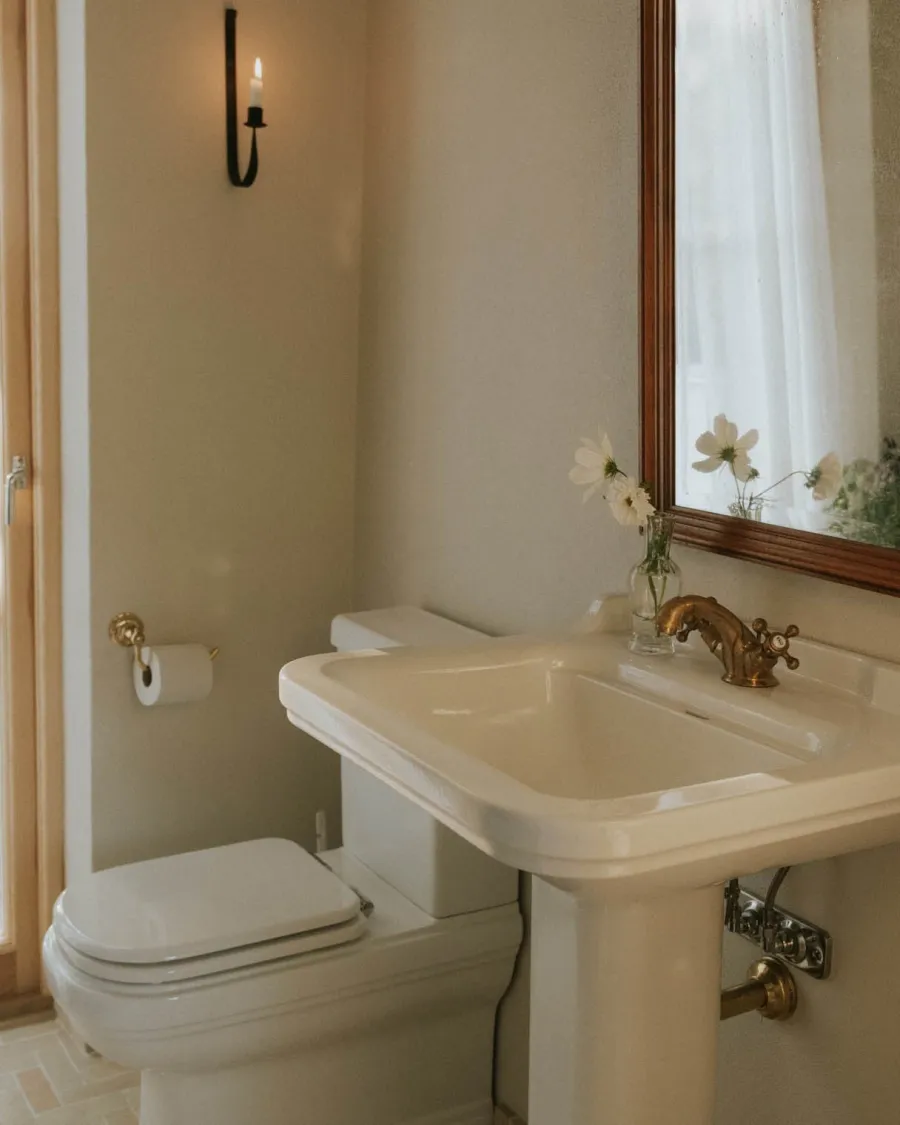 KERASAN S.R.L. Tvättställ Med Pelare|Tvättställ|Tvättställ Art Deco - 60 cm, piedestal