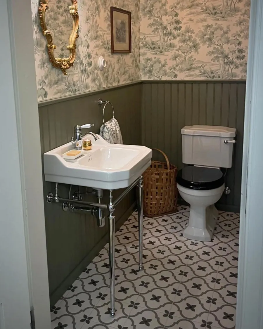 Badex AB Tvättställ|Tvättställ Med Ställning|Tvättställ - Burlington Edwardian 56 cm, kromställning