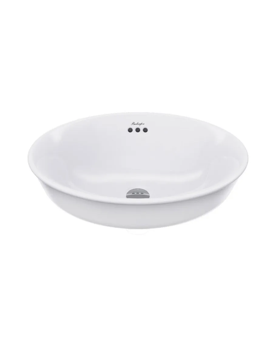 Badex AB Tvättställ|Tvättställ - Guild 50 cm, fristående med bräddavlopp