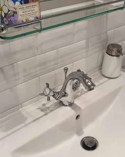 Badex AB Tvättställ|Tvättställsblandare I Krom|Tvättställsblandare - Princeton II krom
