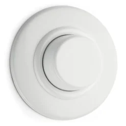 Thomas Hoof Produktgesellschaft Infällda Strömbrytare|Strömbrytare Med Dimmer|Universaldimmer PRO LED vit duroplast - THPG infällt