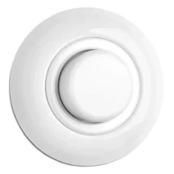 Thomas Hoof Produktgesellschaft Strömbrytare Med Dimmer|Vridströmbrytare|Universaldimmer PRO LED vitt porslin - THPG infällt