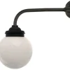 sekelskifte Stallampor & Gårdslampor|Utomhuslampor För Vägg|Utomhuslampa - Gårdslampa 90° lång böj