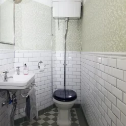 Badex AB Högspolande Toaletter|WC - Burlington högspolande toalett, väggcistern & sits