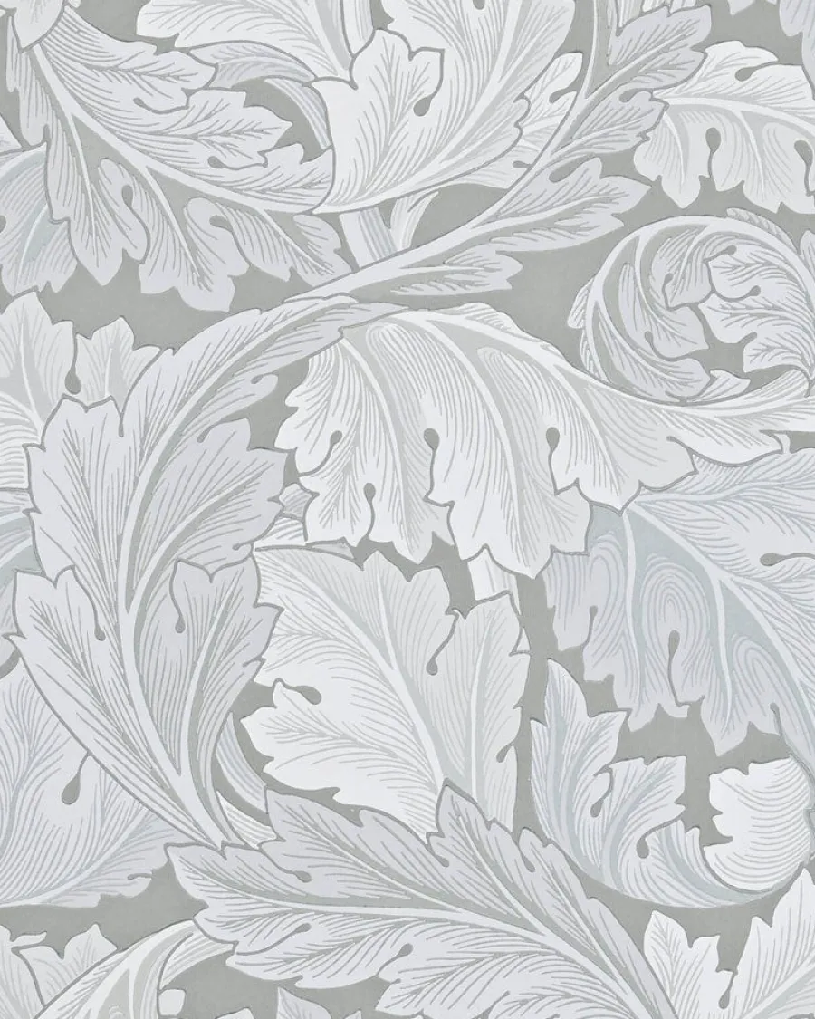 Sanderson Design Group Brands Ltd Mönstrade Tapeter|Blommiga Tapeter|William Morris & Co. Tapet - Acanthus Marble