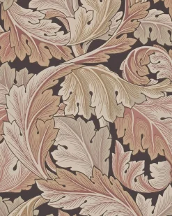Sanderson Design Group Brands Ltd Mönstrade Tapeter|Blommiga Tapeter|William Morris & Co. Tapet - Acanthus Terracotta