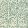 Sanderson Design Group Brands Ltd Mönstrade Tapeter|Blommiga Tapeter|William Morris & Co. Tapet - Brer Rabbit Slate/Vellum