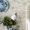 Sanderson Design Group Brands Ltd Mönstrade Tapeter|Blommiga Tapeter|William Morris & Co. Tapet - Jasmine Ecru/Woad