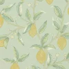 Sanderson Design Group Brands Ltd Mönstrade Tapeter|Blommiga Tapeter|William Morris & Co. Tapet - Lemontree sage
