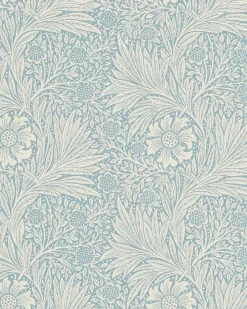 Sanderson Design Group Brands Ltd Mönstrade Tapeter|Blommiga Tapeter|William Morris & Co. Tapet - Marigold Wedgwood