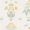 Sanderson Design Group Brands Ltd Mönstrade Tapeter|Blommiga Tapeter|William Morris & Co. Tapet - Meadow Sweet Gold/Slate