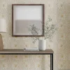 Sanderson Design Group Brands Ltd Mönstrade Tapeter|Blommiga Tapeter|William Morris & Co. Tapet - Pimpernel Sap Green/Strawberry