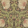 Sanderson Design Group Brands Ltd Mönstrade Tapeter|Blommiga Tapeter|William Morris & Co. Tapet - Pimpernel Bullrush/Russet