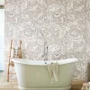 Sanderson Design Group Brands Ltd Mönstrade Tapeter|William Morris & Co - Tapeter|William Morris & Co. Tapet - Pure Bachelor´s Button Grey Blue