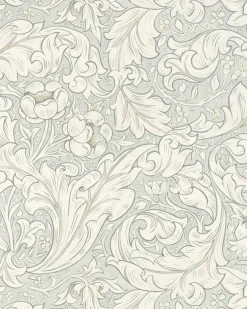Sanderson Design Group Brands Ltd Mönstrade Tapeter|William Morris & Co - Tapeter|William Morris & Co. Tapet - Pure Bachelor´s Button Grey Blue
