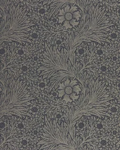 Sanderson Design Group Brands Ltd Mönstrade Tapeter|William Morris & Co - Tapeter|William Morris & Co. Tapet - Pure Marigold Black Ink