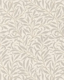 Sanderson Design Group Brands Ltd Mönstrade Tapeter|William Morris & Co - Tapeter|William Morris & Co. Tapet - Pure Willow Boughs Ecru/Silver