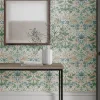 Sanderson Design Group Brands Ltd Mönstrade Tapeter|Blommiga Tapeter|William Morris & Co. Tapet - Simply Strawberry Thief cochineal pink