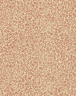 Sanderson Design Group Brands Ltd Mönstrade Tapeter|Blommiga Tapeter|William Morris & Co. Tapet - Standen Beige/Brick/Red