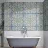 Sanderson Design Group Brands Ltd Mönstrade Tapeter|Blommiga Tapeter|William Morris & Co. Tapet - Wilhelmina indigo