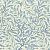 Sanderson Design Group Brands Ltd Mönstrade Tapeter|Blommiga Tapeter|William Morris & Co. Tapet - Willow Boughs Blue