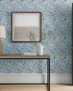 Sanderson Design Group Brands Ltd Mönstrade Tapeter|Blommiga Tapeter|William Morris & Co. Tapet - Willow Boughs Woad