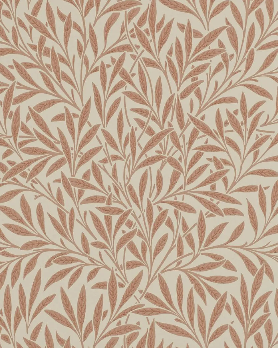 Sanderson Design Group Brands Ltd Mönstrade Tapeter|Blommiga Tapeter|William Morris & Co. Tapet - Willow Russet